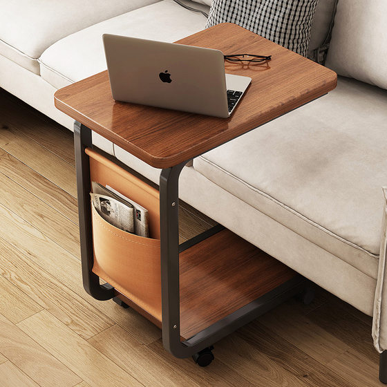 Small bedside tables Simple and modern home bedroom standing shelf, computer table, table, table table can move the bedside table of the bedside Small bedside tables Simple and modern home bedroom standing shelf, computer table, table, table table can move the bedside table of the bedside