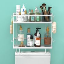Toilet toilet shelf above the hole-free bathroom wall-mounted storage cabinet toilet toilet shelf artifact
