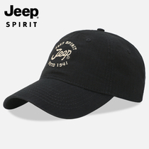 JEEP jeep hat mens baseball cap summer thin section casual tide brand sunshade sunscreen soft top mens peaked cap tide