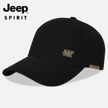 JEEP Jeep counter hat mens baseball cap winter thick section middle-aged and old cap womens hat