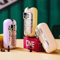 Back Clip Type Warm Hand Bao Charging Treasure Two-in-one Small Carry-on Explosion High Face Value Portable Home Mini Girl