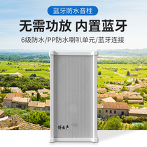Boyun Acoustic Outdoor Waterproof Mobile Phone Bluetooth Soundpost Background Music Outdoor Wireless Speaker Shop Wall-mounted Free Power