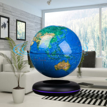 Magnetic leverage globe 6 inch 8 inch glow rotation creative gift home furnishing lights