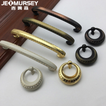 Nordic cabinet door handle modern minimalist cabinet wardrobe door handle golden cabinet door handle drawer handle single hole