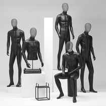 Yinluo male model props full body clothing store fake human body shop window display props human platform model frame