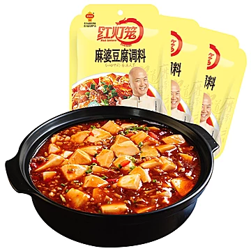 【红灯笼】正宗麻婆豆腐调料100g*3袋[3元优惠券]-寻折猪