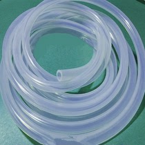 Food grade silicone tube high temperature resistant transparent large diameter mm vacuum rubber tube hose odorless silicone drinking water pipe