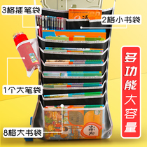 Thickening Students Hanging Book Bags High School StudentsS Days School Desks Theyeshivors Large Capacity Students Han Editions departments Men and women Multi-functional desks Collection Bags Hanging Bags Non-slip South Korea Released Book Bags Bookstand