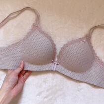 Deep Alley return underwear one-piece small chest gathered without steel ring bra collection bra set