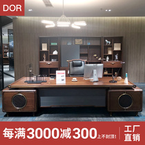 Boss Desk Horn double counter High-end Fashion Office Light Extravagant Big Bandae Supervisor Managers and chairs Composition