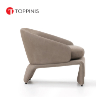 Toppinis light extravagant single sofa Nordic designer Leisure chair Balcony Tiger Chair Sloth Backrest Chair