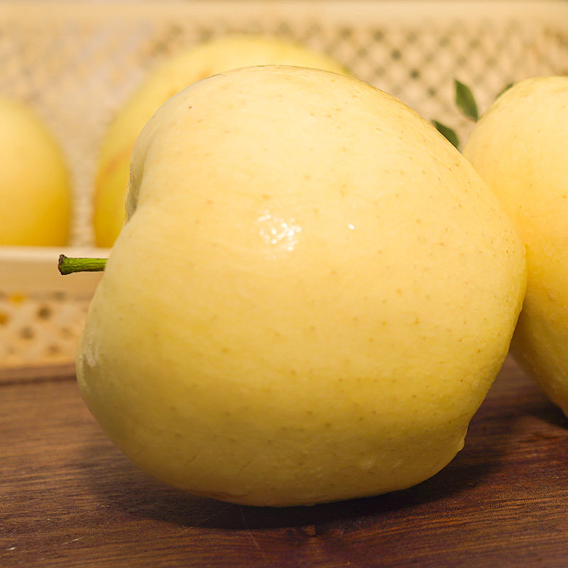 应季烟台黄元帅苹果3斤