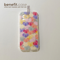 Benefit teenage cartoon color ins apply Apple 13promax phone shell iphone12mini protective sleeve xsmax little fresh xr original 8p