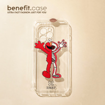Benefit creative little crowdsesame street bones apply Apple 13promax mobile phone shell personality iphone12
