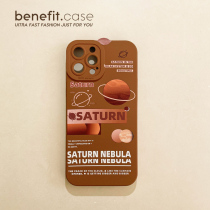 Benefit creative niche sky Saturn applies Apple 13promax mobile phone shell iphone12 silicone mini soft xsmax tide card xr space 8plu