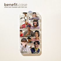 Benefit Japan-ROK creative love perfect for Apple 13promax mobile phone shell iphone12mini soft