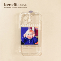 Benefit Strange Fun Girl applies Apple 13promax mobile phone shell iphone12 transparent mini protective sheath Soft xsmax European and American xr creative 8plu