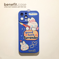 Benefit cartoon cute water gun graffiti bear applies Apple 13promax mobile phone shell iphone12mini