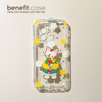 Benefit Cute Little Fresh Flower Cats apply Apple 13promax mobile phone shell iphone12mini protective sleeve xsmax creative xr female section 8p
