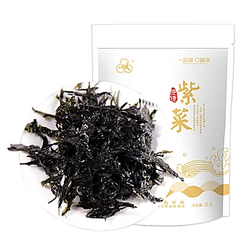 【一品爽】便携碎紫菜苍南紫菜袋装35g[3元优惠券]-寻折猪