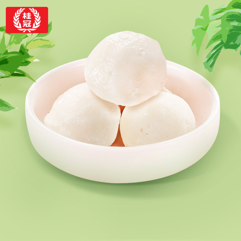 桂冠鱼丸340g海鲜丸子火锅食材豆捞烫捞干锅热炒香锅烧烤关东煮 *3件