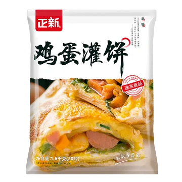 正新鸡蛋灌饼面饼皮家庭装20片[5元优惠券]-寻折猪