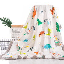 Baby bath towel Super soft absorbent cotton autumn and winter Children Baby gauze newborn super soft cotton bath towel