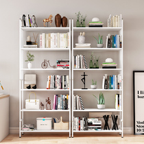 Bookshelf Racks Modern Minimalist Iron Art Multilayer Containing Shelf Living Room Floor Simple Children Bedroom Bookcase Desktop
