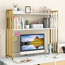 Bookshelves Desktop desks Iron Art Small Computer Desk Racks Simple Placed Dorm Room Desk to contain the shelf