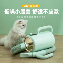 Xiaohongli intelligent pet water blower Cat special hair drying artifact High-power dog hair dryer