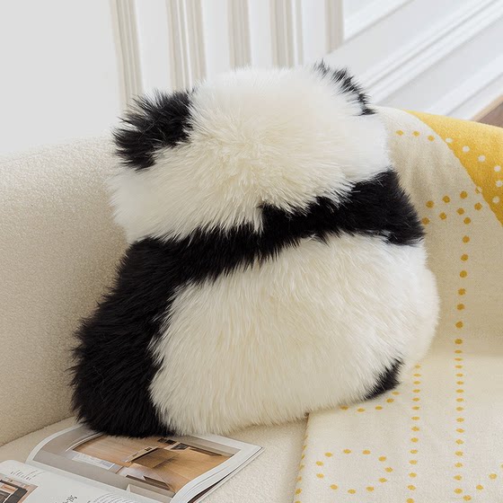 Mistywood real wool cute orchid flower same style panda pillow doll cute cushion sofa seat cushion
Mistywood real wool cute orchid flower same style panda pillow doll cute cushion sofa seat cushion