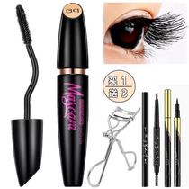French lanky ciliary mascara swanky neck waterproof slim roll up thick and non-fainting and non-makeup lengthening encryption lasting