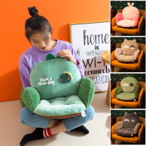 Waist close to cushion backrest integrated chair cushion chair cushion office for long sitting cushions seat for a long seat cushions students soft super soft