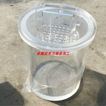 High transparent acrylic sealed vacuum barrel Plexiglass sealed jar barrel Vacuum sealed container cylinder