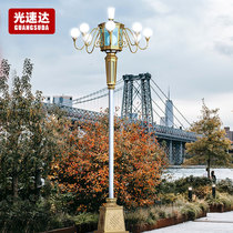 Light Speed Da Street Lamp China Light Jade Lan Light Landscape View Lamp Seven Heads Nine Heads 8 m 10 m Square High Pole Lamp Outdoor 12