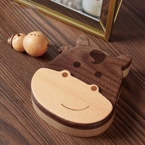 The baby tooth box girl commemorates the childs tooth replacement storage box the babys tooth box the baby hair preservation collection boy