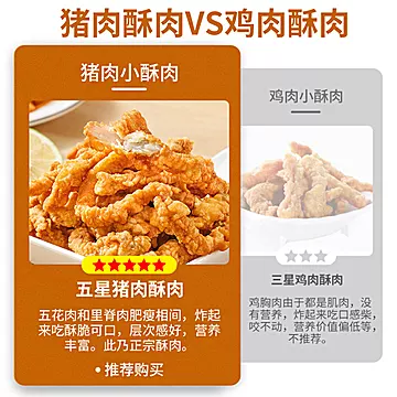 【睿澳】猪肉小酥肉半成品280g*2袋[10元优惠券]-寻折猪