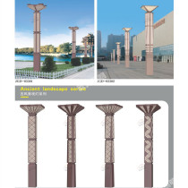 Square European road courtyard landscape lights waterproof anti-rust square park garden lights villa landscape aluminum street lights