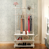 European-style coat rack Floor-to-ceiling bedroom living room foyer Modern simple multi-function shelf Clothes hanger