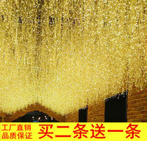 Led icicle light Curtain waterfall light Colorful light Flashing light string light starry door head shopping mall holiday decoration star light