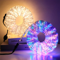 LED colored lights with flashing lights string lights starry sky colorful color-changing outdoor waterproof signboard light box decorative neon lights