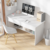 Desktop computer desk home student desk bookshelf one table bedroom learning writing desk bedside desk combination