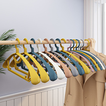 The non-trace hanger is smooth and wide shoulder hanger The home is holding the clothes rack dormitory with cold clothes