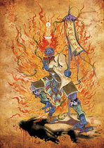 Customized face of the Scroll hanging painting of the King of the Photography Paper Plastic Crystal Plastic Crystal Plastic Scroll