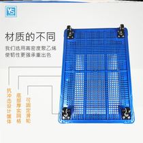 Express wheels Rectangular plastic box King size turnover box with sorting basket 0 hotel linen for clothing factory