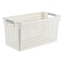 New storage basket plastic rectangular narrow upper coffee table box snacks kitchen debris storage frame bathroom storage basket