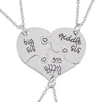 Delicate Trio Graduation Gift Bestie Girlfriends Multihand Chain Flow Friendship Lock Bone Chain New Four Good Sister Students