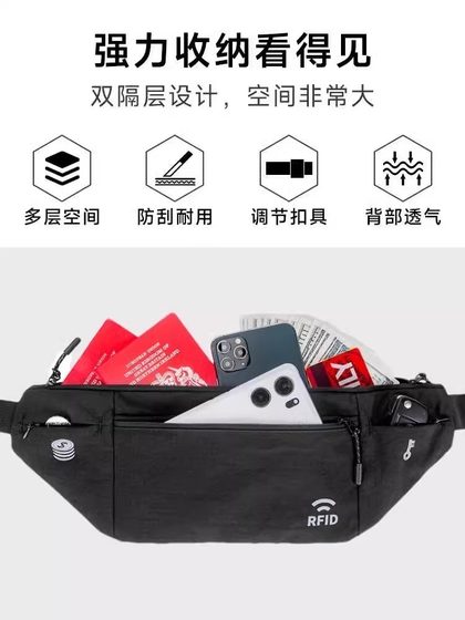 Xiaohudou RFID 방지 허리 가방 밀착 보이지 않는 허리 가방 남성과 여성을위한 해외 여행 방지 지갑을위한 여권 가방 해외 여행 Xiaohudou RFID 방지 허리 가방 밀착 보이지 않는 허리 가방 남성과 여성을위한 해외 여행 방지 지갑을위한 여권 가방 해외 여행