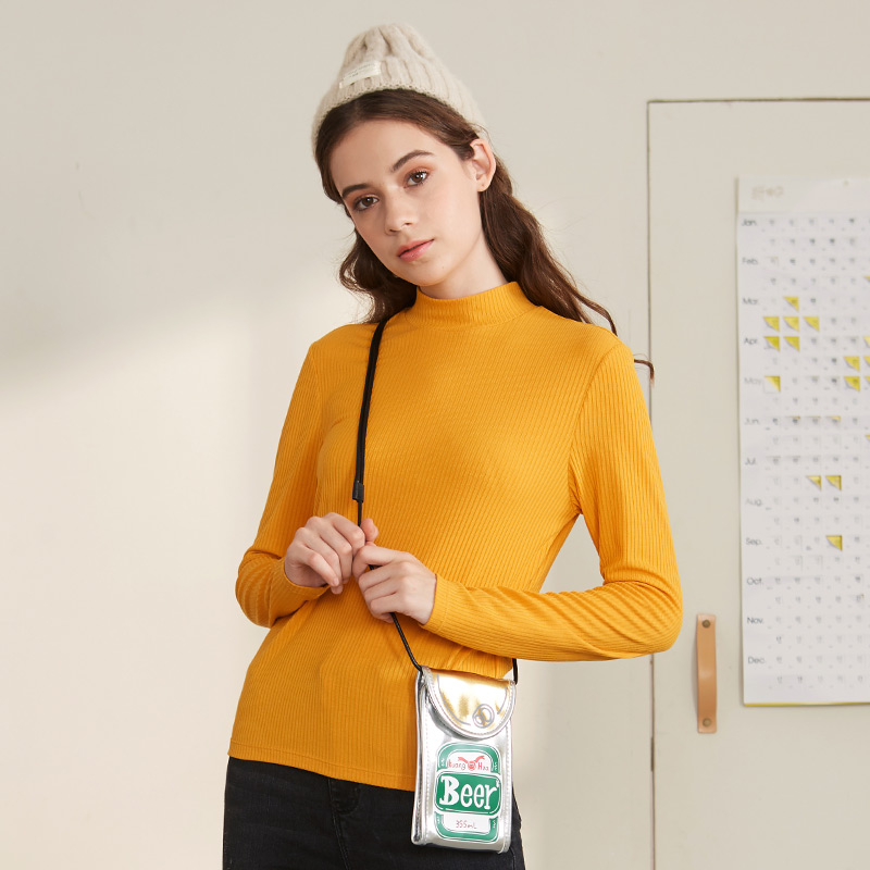 A21 女式半高领薄款针织打底衫 天猫优惠券折后¥59包邮(¥109-50)3色可选 A21 女式半高领薄款针织打底衫 天猫优惠券折后¥59包邮(¥109-50)3色可选