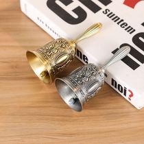 Bell Rings Sound Big-metal Bronze Retro hand Merchants Home Swing bars Restaurant Dish Fashion Crafts